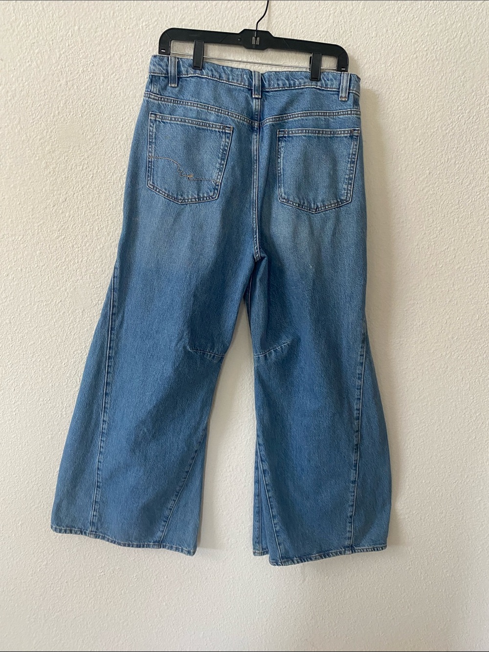 We The Free Eden Slouchy Wide Leg Jeans Cotton Stretch Size 29 - Picture 3 of 6